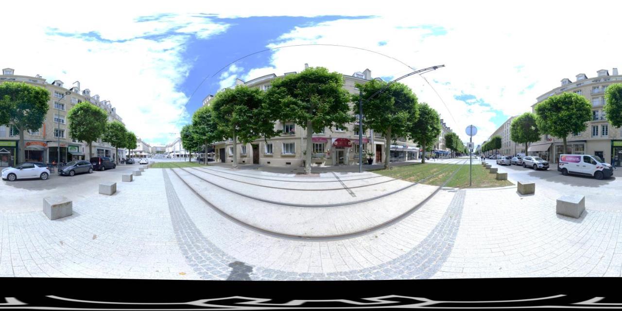 Logis Hotel Du Chateau Caen Luaran gambar