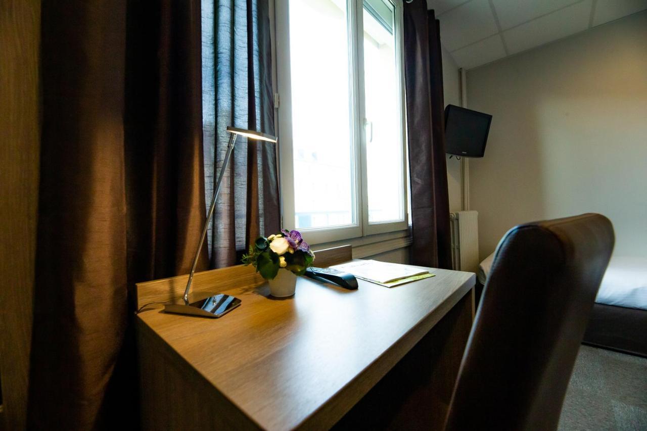 Logis Hotel Du Chateau Caen Luaran gambar