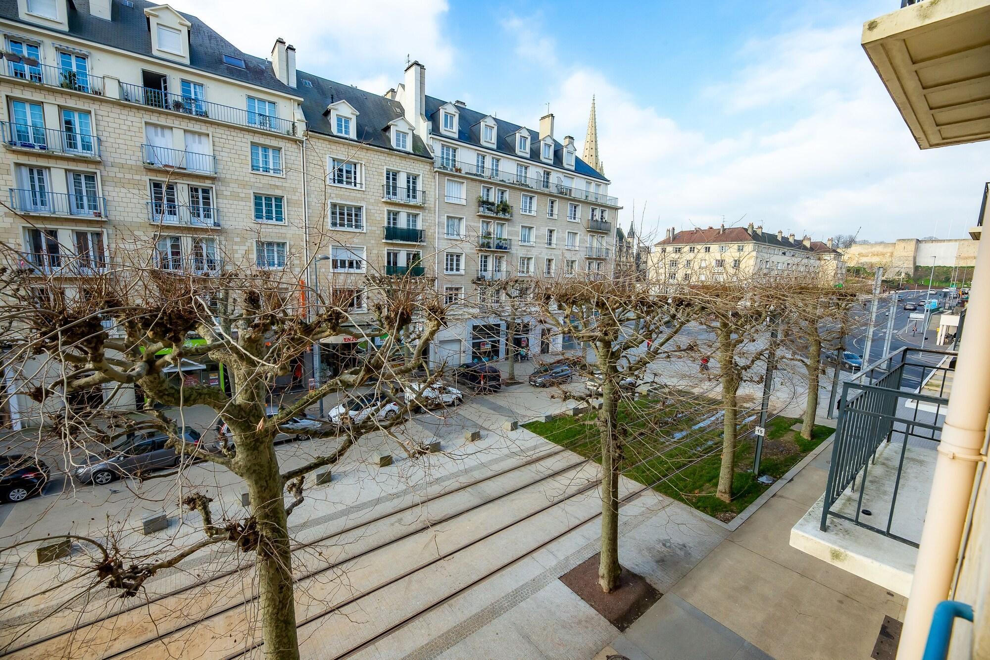 Logis Hotel Du Chateau Caen Luaran gambar