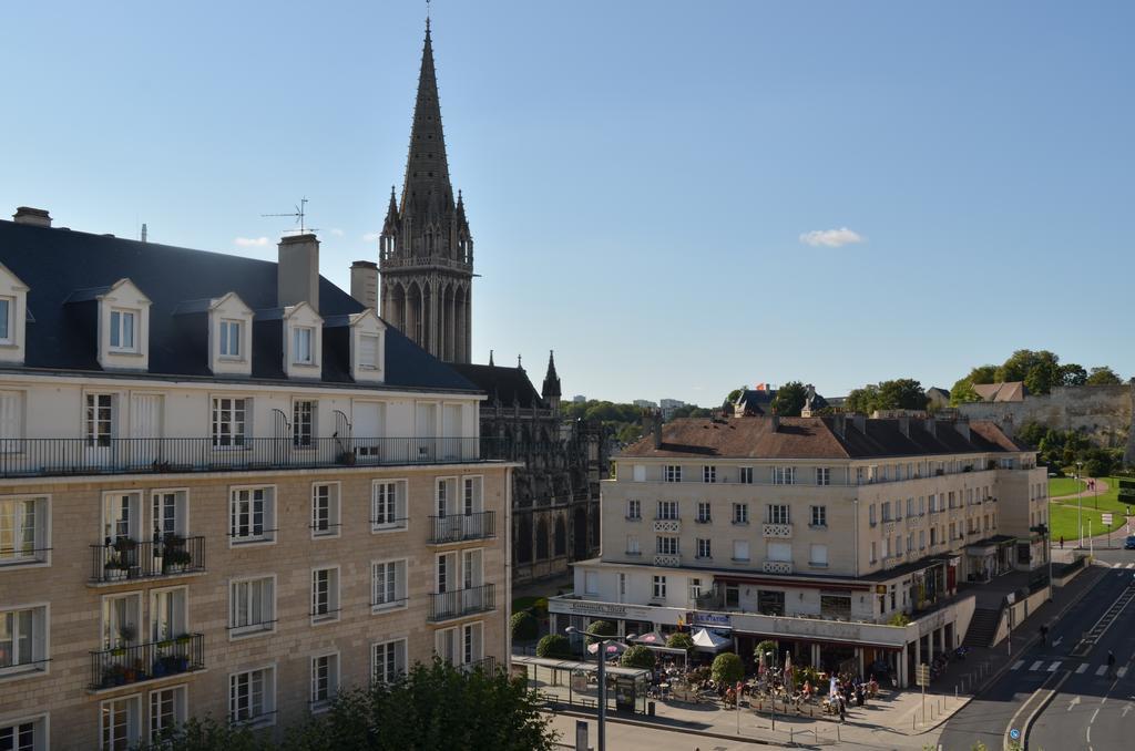 Logis Hotel Du Chateau Caen Luaran gambar