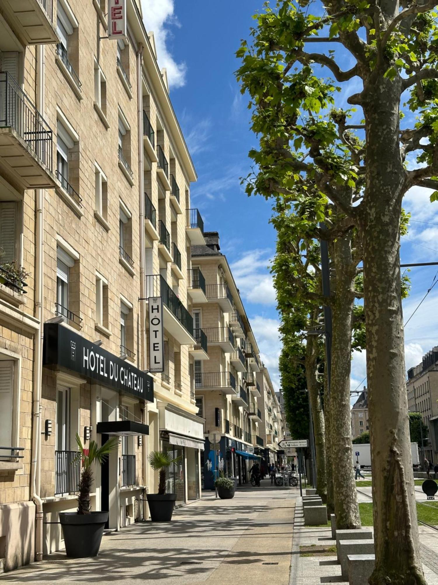 Logis Hotel Du Chateau Caen Luaran gambar