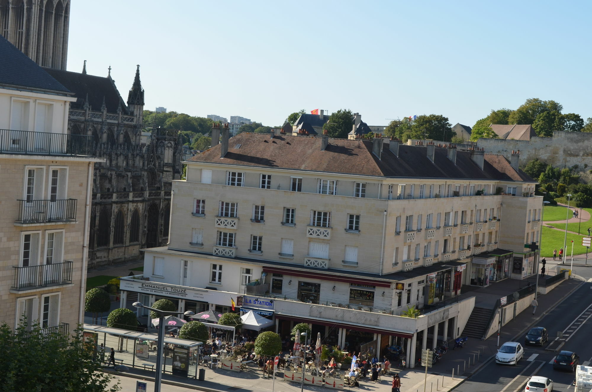 Logis Hotel Du Chateau Caen Luaran gambar