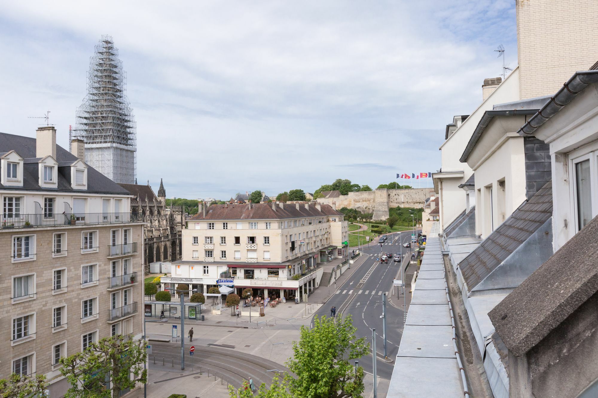 Logis Hotel Du Chateau Caen Luaran gambar